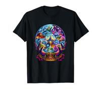 Sfera di Cristallo Stregone Multiverso Fantasy Realms Maglietta