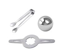 Sfera Di Ghiaccio Per Espresso Refrigerante - Sfera Di Raffreddamento In Acciaio Inossidabile Per Caffè Espresso | L'hockey Su Ghiaccio Italiano Si Raffredda Rapidamente | Conserva Più Sapore Con Le P