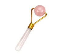 Sfera di massaggio Rullo di giada GuaSha Strumento for raschiare il lifting del viso Pietra di energia di cristallo rosa Schiena Rilassa massaggiatore for il corpo 1 pezzo