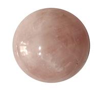 Sfera di quarzo rosa naturale lucidata 234 Gm 50-52 mm pietra per meditazione amore ricchezza griglia matrimonio fortuna Reiki easing pietre chakra bilanciamento cristallo aura pulizia Vastu (1 pz