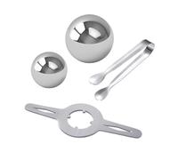 Sfera di raffreddamento del caffè, sfera di ghiaccio rinfrescante, sfera di ghiaccio in acciaio inox , accessori per macchina , palla di raffreddamento per whisky, birre
