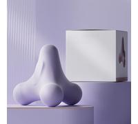 Sfera di rilascio miofasciale: 7,5 cm TPE massaggiatore mano, palla per massaggio ai piedi, strumento di massaggio per punti trigger e punti di pressione per alleviare i tessuti profondi, confezione