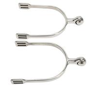 Sfera di Rulli in Acciaio Inossidabile Spurs Occidentale per Donne a Ferro di Cavallo con 2 Pc Rioti in Acciaio Inossidabile 2pcs