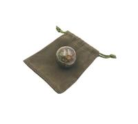 Sfera di sangue di drago lucidata naturale, cristallo lucido con proprietà energetiche, sfera lucidata, pietra lucida (sangue di drago, 3 cm)