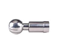 Sfera di spruzzo rotante for serbatoio Tri Clamp SS304, sfera di pulizia rotante con filettatura interna da 1,2 pollici DN50 1 pz