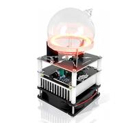 Sfera di trasmissione ad anello al plasma con circuito toroidale, eccitatori ad anello al plasma musicale, sfera di eccitazione, luce luminescente arancione-rossa, diametro 9 cm/13 cm, for la.(9mm)