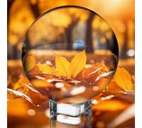 Sfera di vetro con supporto, 100 mm, K9, trasparente, sfera di vetro trasparente, per fotografia, accessori fotografici, pallina di cristallo trasparente