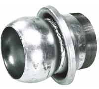Sfera e anello zincati Ama ø 150 mm tronchetto filettato Made in Italy