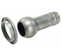 SFERA E ANELLO ZINCATI CON TRONCHETTO PORTAGOMMA Ø120
