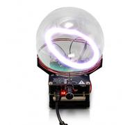 Sfera Ed Eccitatore Ad Anello Al Plasma Con Circuito Toroidale, Sfera In Vetro Allo Xeno Da 13 Cm, Dispositivo Luminoso Plug-and-play, Per Decorazioni Per Feste, Segnale Di Avvertimento Per Attività