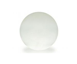 Sfera Esterno/Interno Contemporanea Ball Resina Bianca D77Cm