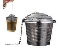 Sfera filtrante per condimento - Filtro portatile in acciaio inossidabile, infusore a maglia fine, materiale durevole per uso alimentare, facile da usare e da pulire | Infusore da tè ideale, f