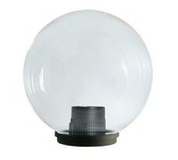 SFERA GLOBO LAMPIONE BASE PER PALO VETRORESINA ILLUMINAZIONE DA GIARDINO ESTERNO
