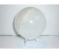 SFERA GRANDE CALCITE GLACIALE BIANCA HIMALAYA A++ esoterismo astrologia