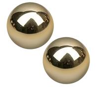 Sfera in acciaio Chrome | 2 pezzi di baoding palline, palline di terapia delle mani per esercizio a sfere cinesi per terapia manuale, esercizio fisico e sollievo dallo stress, ornamenti del feng shui