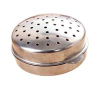 Sfera in acciaio inox infusore per tè e spezie, filtro a rete con coperchio per la casa e la cucina, contenitori per condimenti dal design accattivante