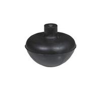 Sfera in Gomma con Nottolino in Ottone Diam Est Mm 64,5 G.m.p 10 Pezzi