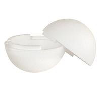 Sfera in polistirolo, 2 pezzi, Ø 30 cm