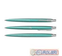 Penna sfera Jotter - Global Icon Miami - punta M - fusto turchese - Parker