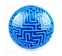Sfera labirinto 3D, puzzle 3D, labirinto a sfera, gioco di abilità per bambini dai 3, 4, 5, 6 anni in su, per ragazze, idea regalo (blu)