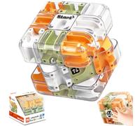 Sfera labirinto puzzle cubo 2 in 1, puzzle 3D, puzzle 3D, gioco di pensiero ad alta difficoltà, per aule, compleanno e scuola