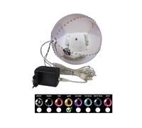 Sfera LED Oro 15cm EUROPALMS: Proiettore Effetti Luce con 76 LED Bianchi per Int