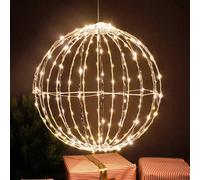 Sfera luminosa 3D 40cm 240 Led Bianco Caldo Wisdom