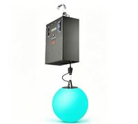 Sfera luminosa a LED per palcoscenico - Luce mobile verticale, effetto stroboscopico per feste con onda arcobaleno, effetti cinetici per discoteche, matrimoni e sfondi. (100kg)