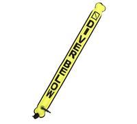 Sfera Marcatore Di Surfece - Tubo Di Segnale Di Immersione A 3,77 Piedi, Nylon Gonfiabile Materiale Di Sicurezza, Dispositivo Di Allarme Di Surfece Dell'oceano, Boa Del Carrello Per Immersione In TPU