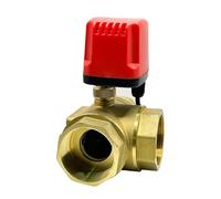 Sfera motorizzata impermeabile a 2 vie, sfera in ottone, tre linee o due linee(T TYPE-12VDC-CR02)