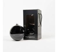 Sfera Natalizia Lucida "nera" (2, ⌀15cm)