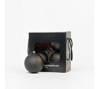 Sfera Natalizia Opaca "Nera" (4, ⌀10cm)