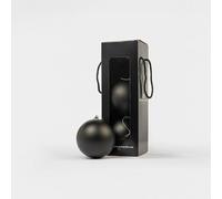 Sfera Natalizia Opaca "nero" (3, ⌀12cm)