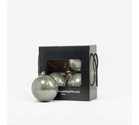 Sfera Natalizia Perlata Blu Chiaro ⌀10cm