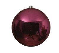SFERA PALLINA FUCSIA D. 20 CM. NATALE DECORAZIONE ALBERI E INTERNI