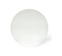 Sfera Per Esterni Interni In Resina Color Bianco Ø 56 Cm Con Picchetto Ball [EEK: A++]