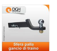 Sfera per gancio di traino palla 50x50mm Jeep MONTANA AZTEK PONTIAC WAGONEER