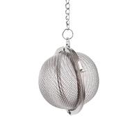 Sfera per infusore da tè, in acciaio inox, filtro da zuppa, maglia fine per tè bisogno di colino per cottura cucina campeggio viaggi cocktail caffè