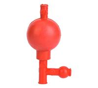 Sfera Per Pipetta Quantitativa Sicura con Bulbo di Aspirazione in Gomma da Laboratorio con 3 Aperture Sfera di Aspirazione in Gomma Rossa Multifunzione