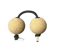 Sfera ritmica - Strumento Kashaka Shaker | Palla ritmica Aslatuas in legno tenero | multifunzionali per agitatore manuale, strumenti a percussione manuale con sonaglio africano regolabile per ad