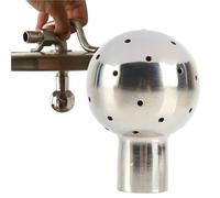 Sfera rotante in acciaio inossidabile, Stainless Steel Spray Ball Head 1/2 Inch Thread Female Cleaning Sanitary Pipe Fittings Fix/Rotary Tank