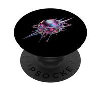 Sfera rotante in nichel cosmico della cometa aliena Interstellar 3i Atlas PopSockets PopGrip Adesivo
