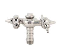 Sfera spray rotativa cheotime, pulizia a sfera spray beretta canotta palla di pulizia a 360 ° spray pattern dn25 canottiere maschio canotta canotta a sfera in circolazione,