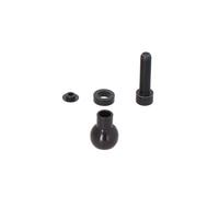 Sfera SW-Motech da 1" per filettatura a specchio M10 - Per filettatura M10 x 1,25 mm. Per la RAM Arm. Nero.