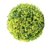 Sfera topiaria esterna, palla topiaria artificiale | Palla topiaria della pianta della palla di Centella della sfera di verde,Sfera topiaria di pianta viva artificiale, palla topiaria in bosso per
