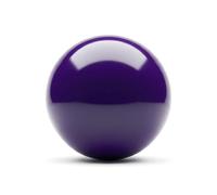 Sfera trackball da 55 mm, di precisione lucida compatibile con Kensington SlimBlade Pro, Expert Mouse cablato e wireless, Nulea M512, Sanwa MA-TB38 e Ploopy Adept, nero, rosso, verde, viola