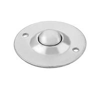 Sfera trasportatore sfera di precisione retta, Confezione da 10 cuscinetti a sfere CY-25B in acciaio al carbonio color argento, sfera da 1 pollice, foro da 5 mm
