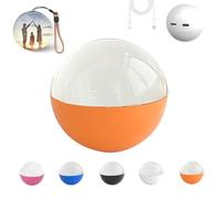 Sfera video personalizzata Memory Orb, ricordi fondamentali, palla di Natale, lampada a sfera personalizzata, palla video 3D Memory Orbs Ball, regalo fai da te for anniversario, compleanno(Orange)