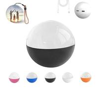 Sfera video personalizzata Memory Orb, ricordi fondamentali, palla di Natale, lampada a sfera personalizzata, palla video 3D Memory Orbs Ball, regalo fai da te for anniversario, compleanno(Black)