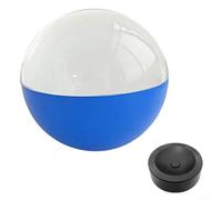 Sfera video WiFi da 7 cm con display personalizzabile e luci a LED per anniversari, compleanni o ricordi di nozze, decorazione (blu)
